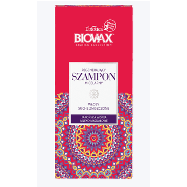 Biovax -  BIOVAX LIMITED regenerujący szampon do włosów suchych i zniszczonych
